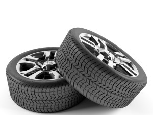 toyota land cruiser prado wheel Modello 3D