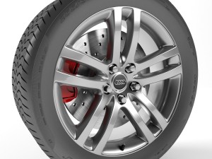 audi q7 wheel 3D-Modell