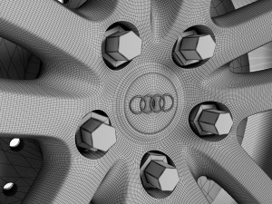 audi q7 wheel 3D Model