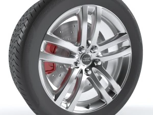 audi q7 wheel 3D Model