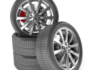 lexus is-f wheel 3D Model