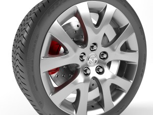 mazda cx-7 wheel 3D-Modell