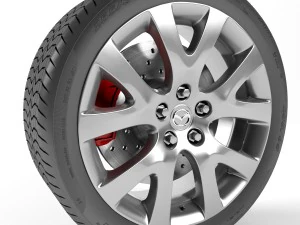 mazda cx-7 tekerlek 3D Model