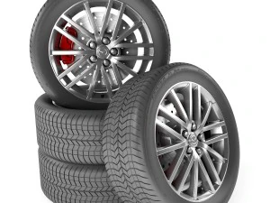 mazda 6 rodas Modelo 3D