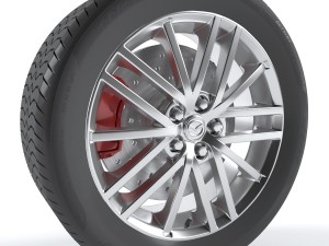 mazda 6 wheel 3D मॉडल