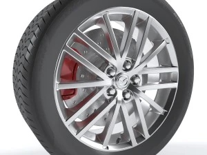 mazda 6 rodas Modelo 3D