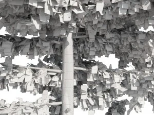 &aacute;rvore de cedro n&ordm; 1 Modelo 3D