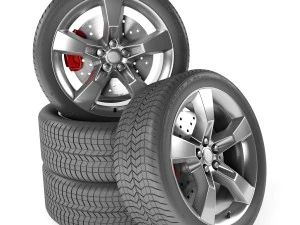 chevrolet camaro tekerleği 3D Model