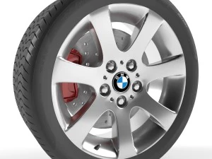 bmw 3 series wheel 3D Model