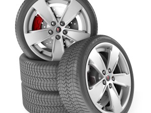 pontiac gto wheel 3D 模型