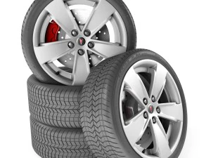 pontiac gto wheel 3D Model