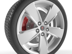 pontiac gto wheel 3D 模型