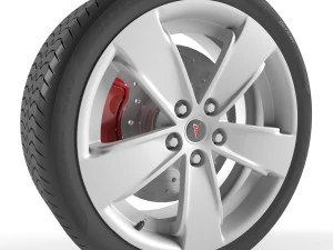 pontiac gto wheel 3D Model