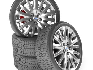 ford fusion hybrid wheel Modelo 3D