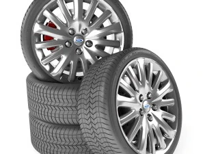 ford fusion hybrid wheel 3D Model