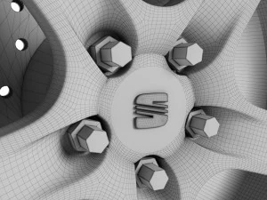 suzuki leon wheel 3D Model