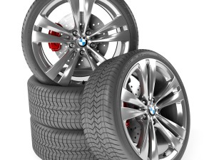bmw 5 series gran turismo wheel Modelo 3D