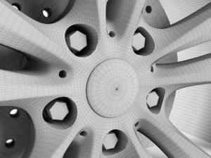 bmw 5 series gran turismo wheel Modelo 3D
