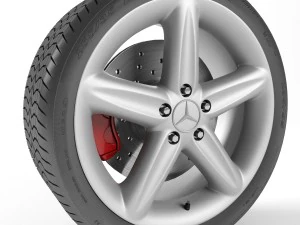 wheels collection 1 5 models 3D Model