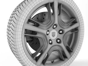 wheels collection 1 5 models 3D Model