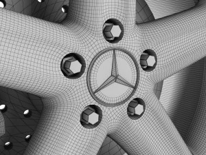 wheels collection 1 5 models 3D Model