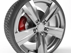 wheels collection 2 5 models 3D Model