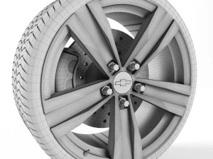 wheels collection 2 5 models 3D Model