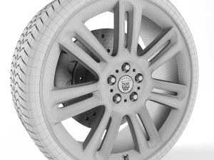 wheels collection 2 5 models 3D Model