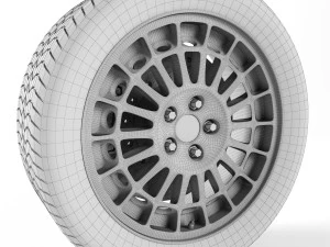 wheels collection 2 5 models 3D Model