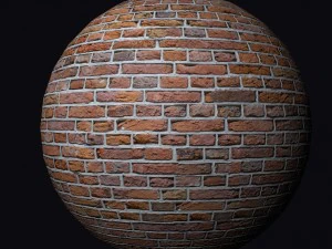 batu bata tekstur mulus Tekstur CG