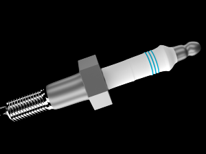 engine plug Model 3D