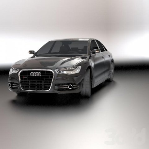 audi a6 3D 모델 .c4d .max .obj .3ds .fbx .stl .blend 