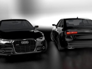 audi a6 3D 모델