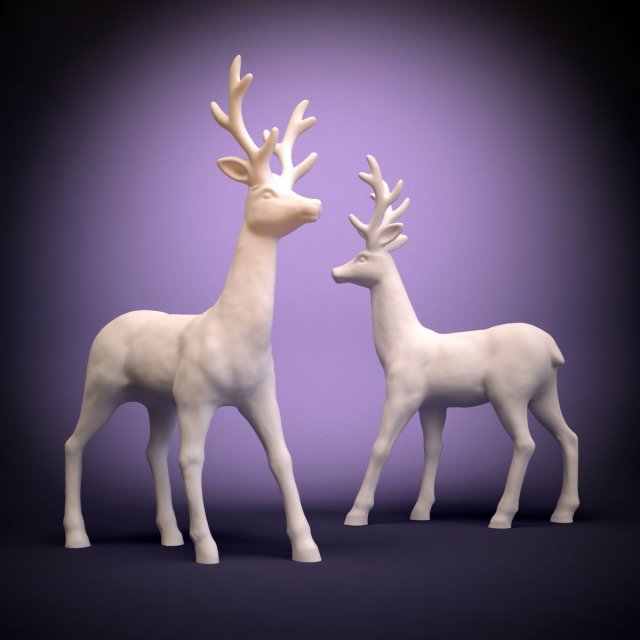 deer1 Modelo 3D .c4d .max .obj .3ds .fbx .stl .blend 