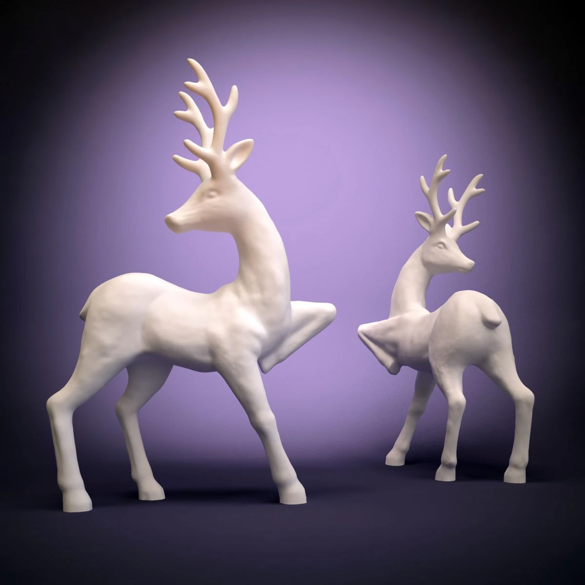 deer2 3D Model .c4d .max .obj .3ds .fbx .stl .blend 