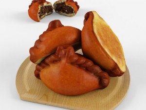 pie with meat 3D Model
