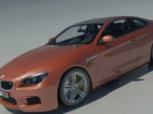 BMW M6 クーペ 2015 3Dモデル