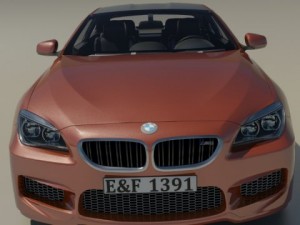 bmw m6 coupe 2015 3D Model