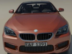 bmw m6 coupe 2015 3D Model