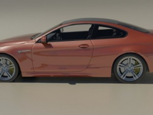 bmw m6 coupe 2015 3D Model