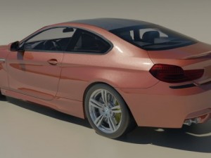 bmw m6 coupe 2015 3D Model