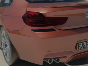 bmw m6 coupe 2015 3D Model
