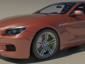 bmw m6 coupe 2015 3D Model