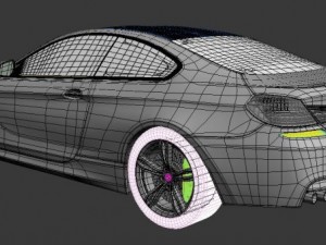 bmw m6 coupe 2015 3D Model