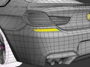 bmw m6 coupe 2015 3D Model
