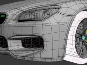 bmw m6 coupe 2015 3D Model
