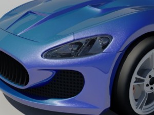 2015 maserati granturismo Model 3D