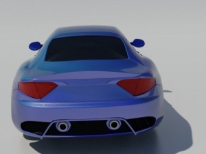 2015 maserati granturismo Model 3D