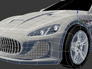 2015 maserati granturismo Model 3D