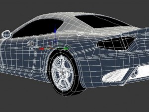 2015 maserati granturismo Model 3D